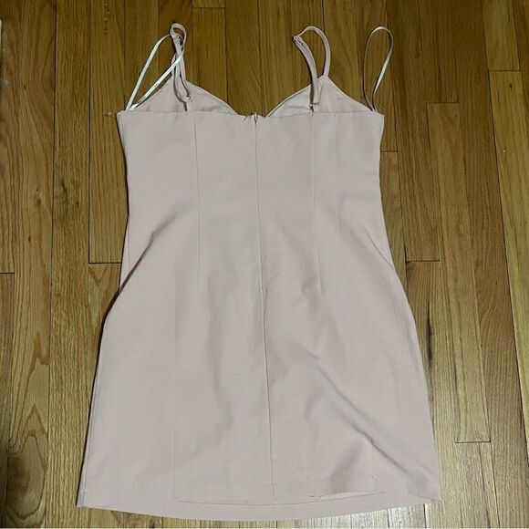 Lulus | Sultry Moments Blush Pink Sleeveless Mini Dress - Picture 8 of 8